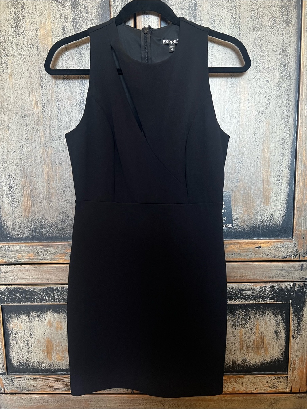 Express Little Black Sheath Dress